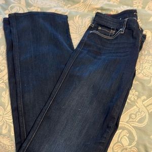 7 for all man kind low rise blue jeans